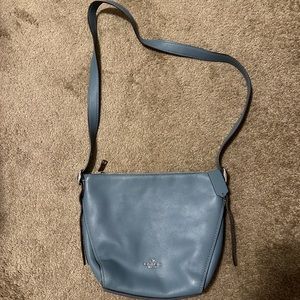 Blue COACH Crossbody Purse